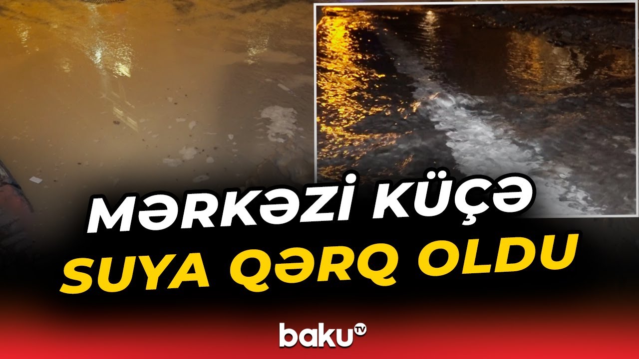 Paytaxt küçədə baş verən hadisənin səbəbi nədir? | ADSEA-dan açıqlama - Baku TV