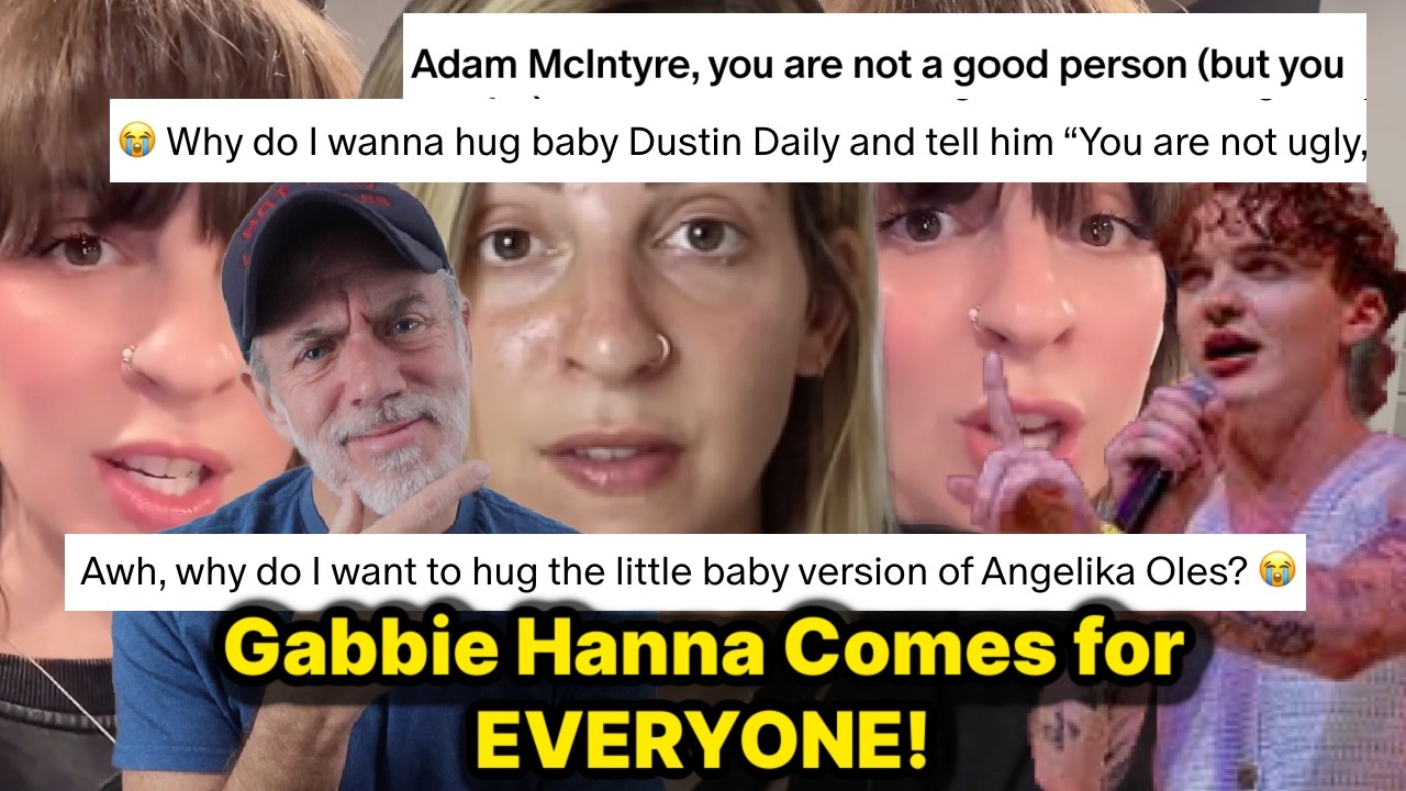 GABBIE HANNA will NOT Shut Up About Adam Mcintyre & Other Drama Channels! Let's Get SHADY