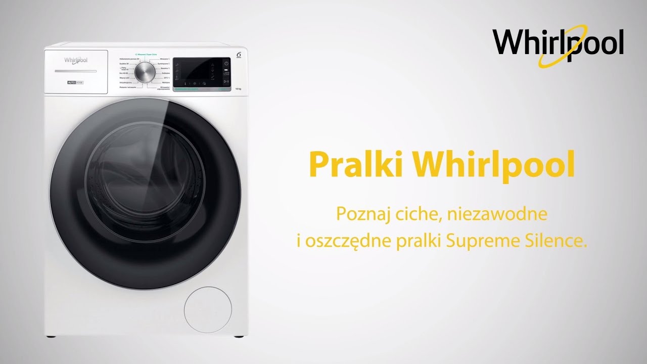 Whirlpool pralka Supreme Silence