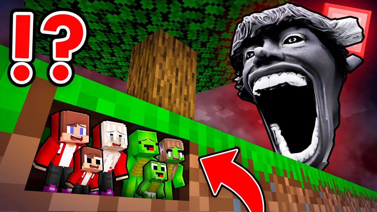 JJ and Mikey Family Use TINY MOD To Prank SCARY 67 KID In Minecraft! - Maizen