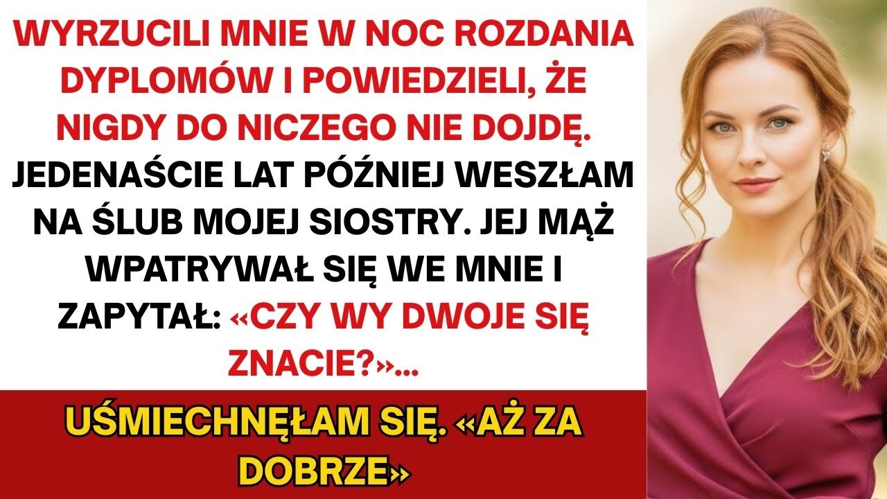 Pojawiłem się na ślubie mej siostry po 11 latach    Nikt nie wiedział, kim naprawdę byłem, dopóki