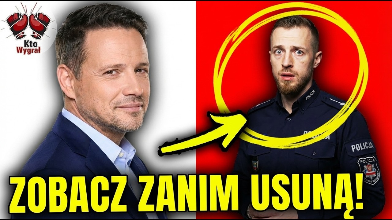 PILNE! Trzaskowski ZASTRASZYŁ Policjanta?! Niepokojące NAGRANIE Z Wywiadu