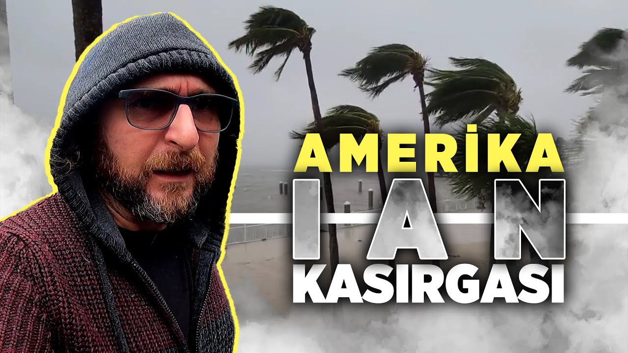 IAN KASIRGASI FLORIDA'YI YERLE BİR ETTİ | Kasırga Anı Görüntüleri