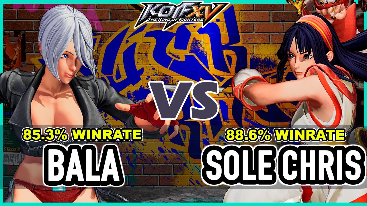 KOF XV 🔥 Bala (Ángel/K'/Iori) vs Sole Chris (Nakoruru/K'/B.Jenet) 🔥 Steam