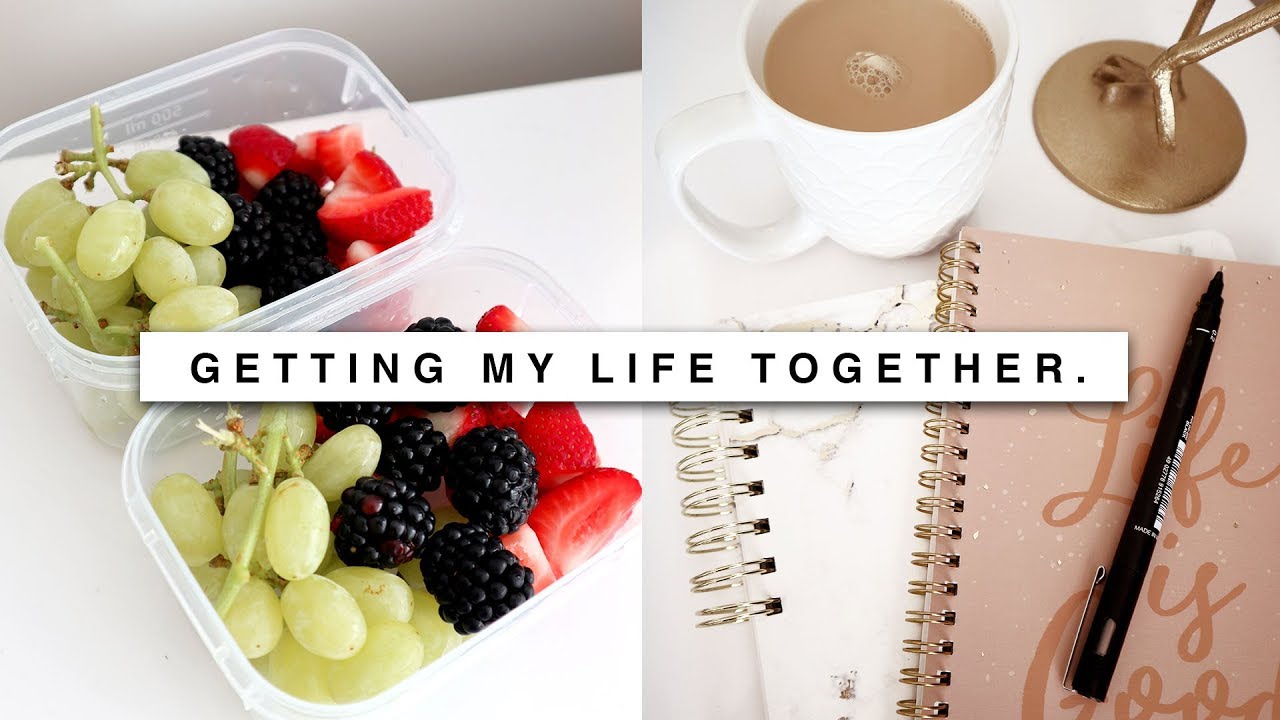 Getting My Life Together! Organization, Planning & Goals!