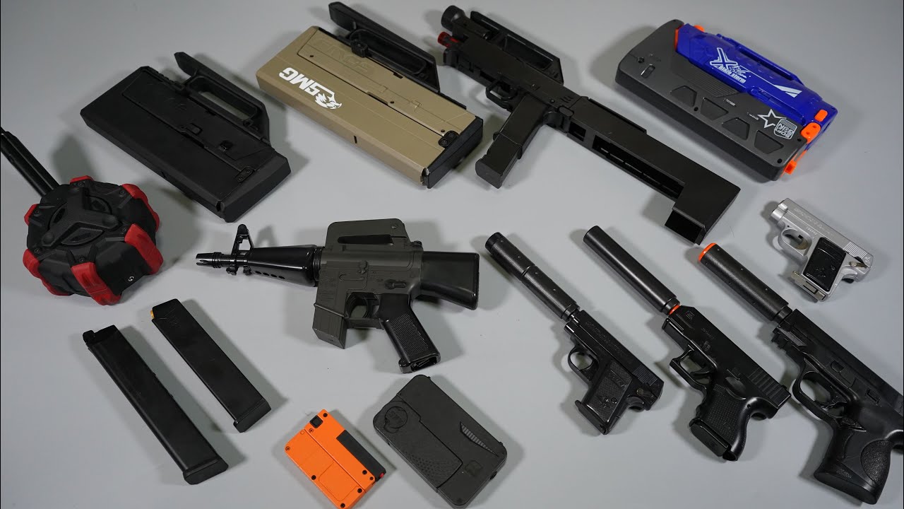 SPY Toy Gun Airsoft Gun - Toy Gun - FMG9 Shell ejecting Toy Guns - Realistic Toy Guns Collection