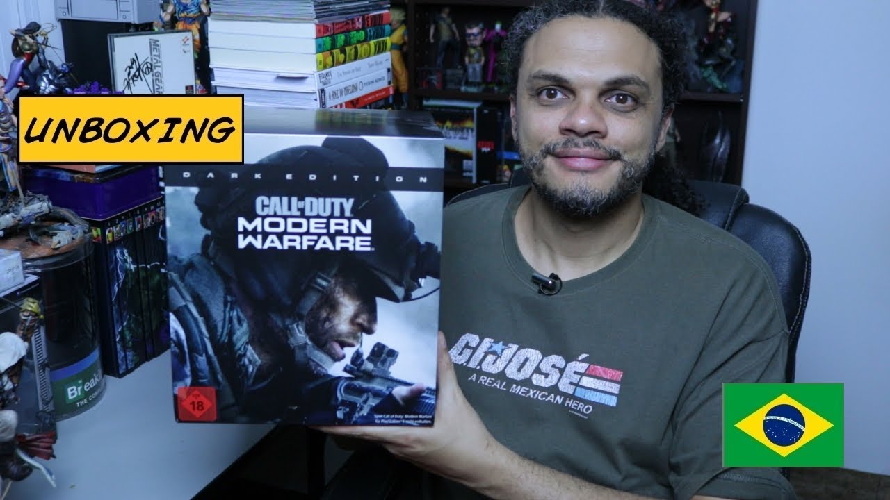 #Unboxing 📦 Call of Duty Modern Warfare Dark Edition PT-BR 📦
