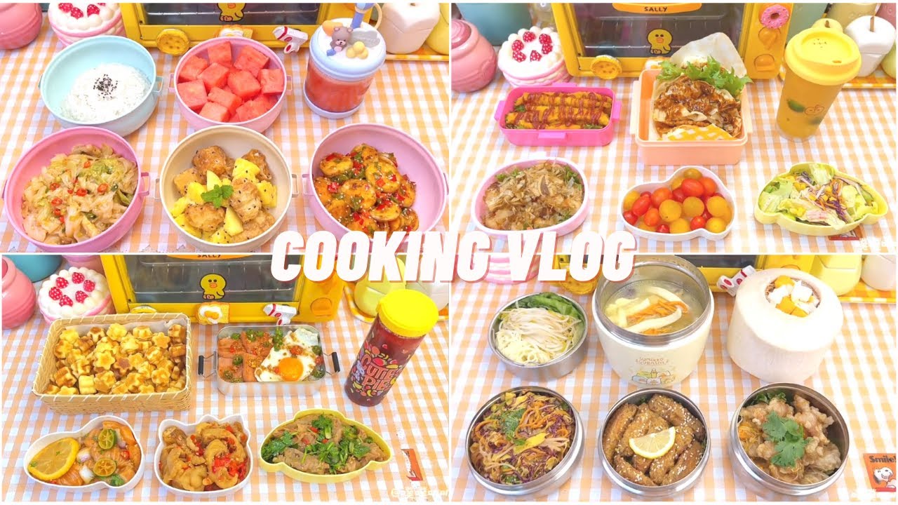 VIETSUB | Cách làm CƠM HỘP văn phòng cho cả tuần ngon miệng | #1