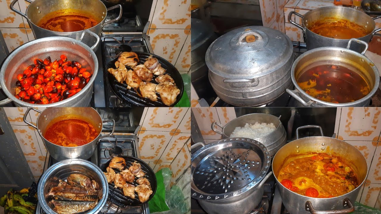 African village life/ popular food in ivory coast/cooking Palm nut soup in Ivory cost 🇨🇮