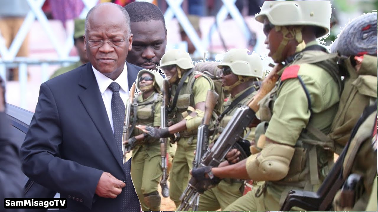 ULINZI MKALI RAIS MAGUFULI Alipowasili Uwanja Wa UHURU Msiba Wa BENJAMINI MKAPA