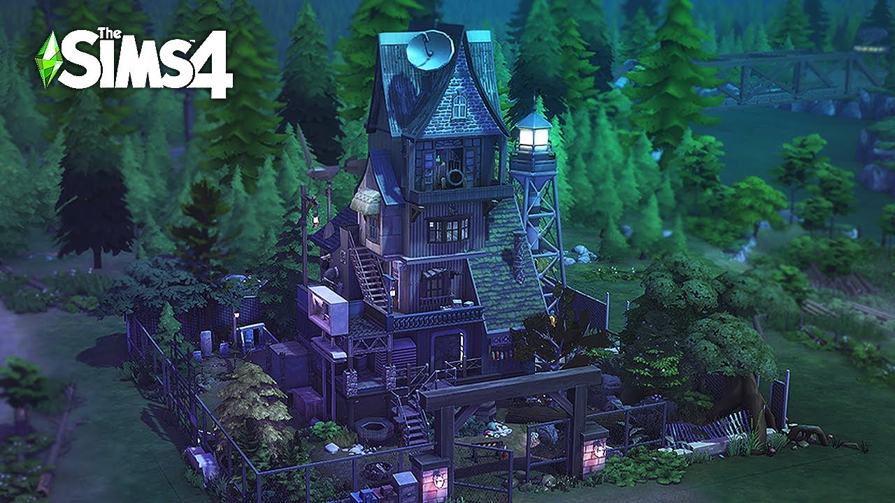 🌆생존을 위한 '로그의 안움직이는 성' (The Last Shelter) l 심즈4 l sims4