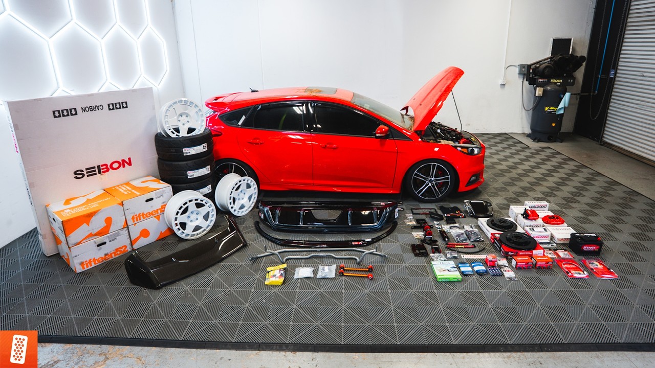 Surprising our SUBSCRIBER with his DREAM CAR BUILD! (Full Transformation) : Ford Focus ST
