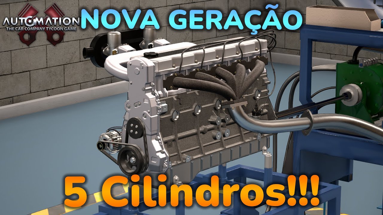 DESENVOLVENDO A NOVA GERAÇÃO DE MOTORES PARA DÉCADA DE 80!!! | Automation