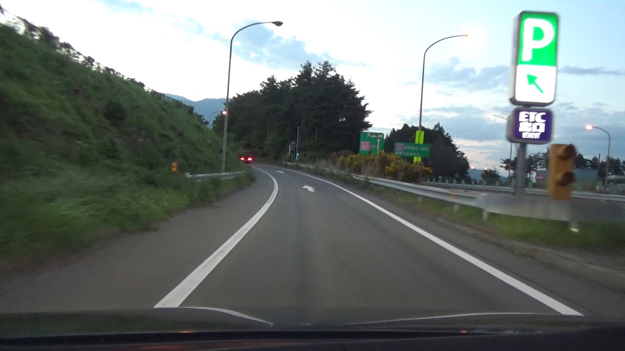 中央自動車道　阿智PA　⇒　駒ヶ岳SA　2021/05