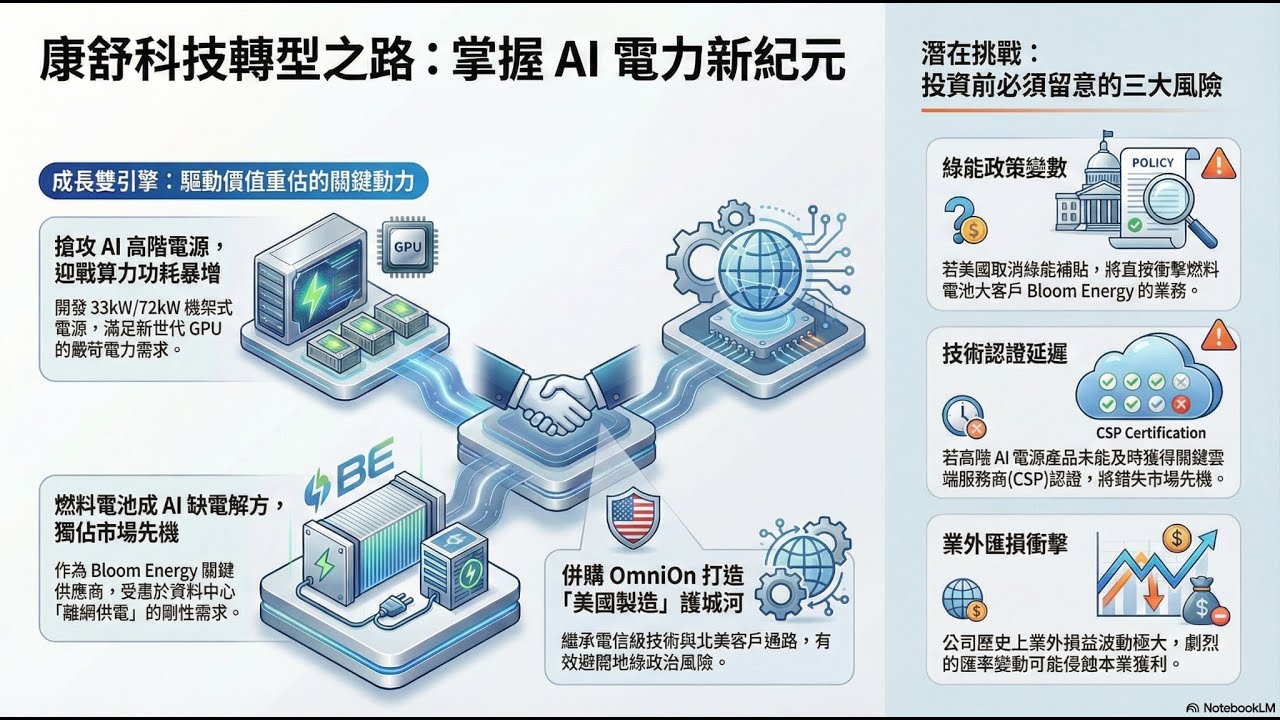 康舒(6282)的故事：一家老牌電源廠的AI豪賭