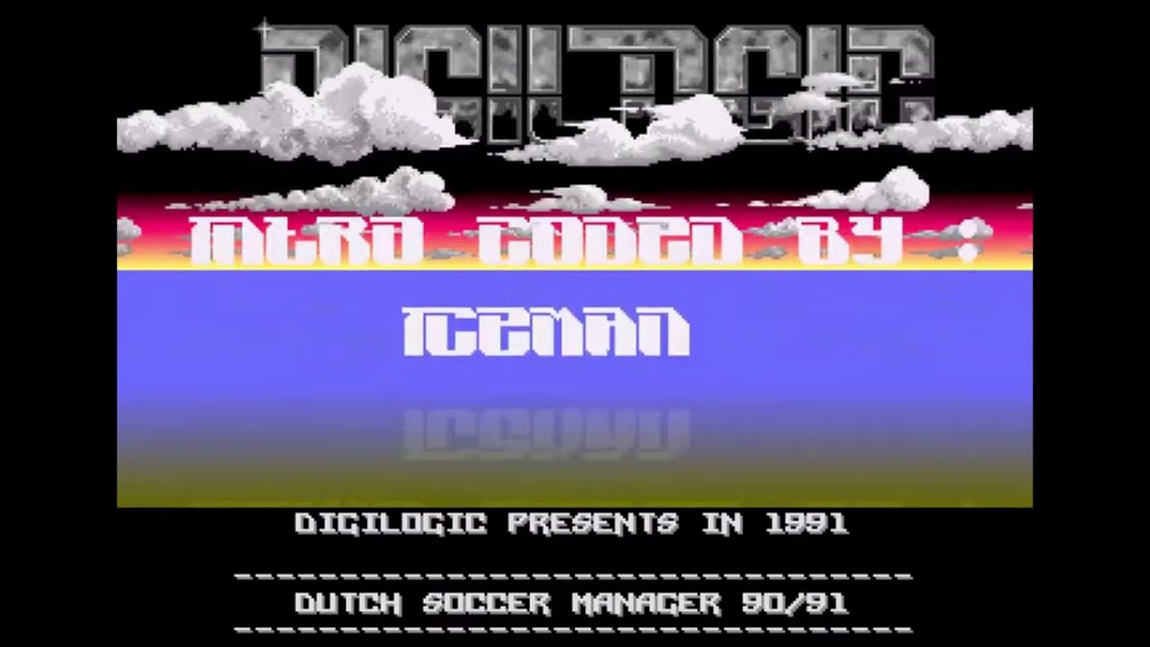 Amiga Cracktro Dutch Soccer Manager 90/91 by Digilogic (1991)