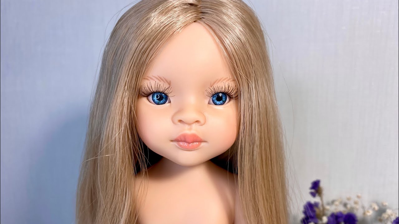 Новая кукла Паола Рейна Маника 😍 Paola Reina распаковка стандартной Маники, наряжаем 🥰