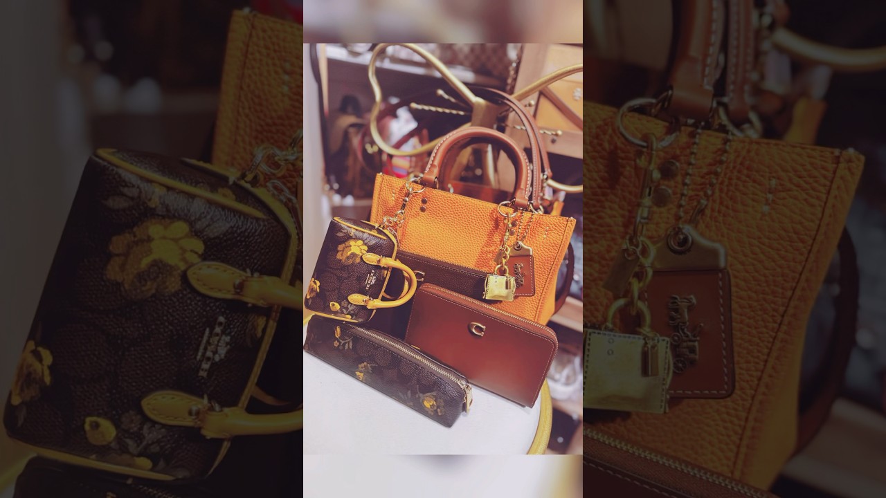 Mid-Week Bag Swap Coach Rogue in Papaya 