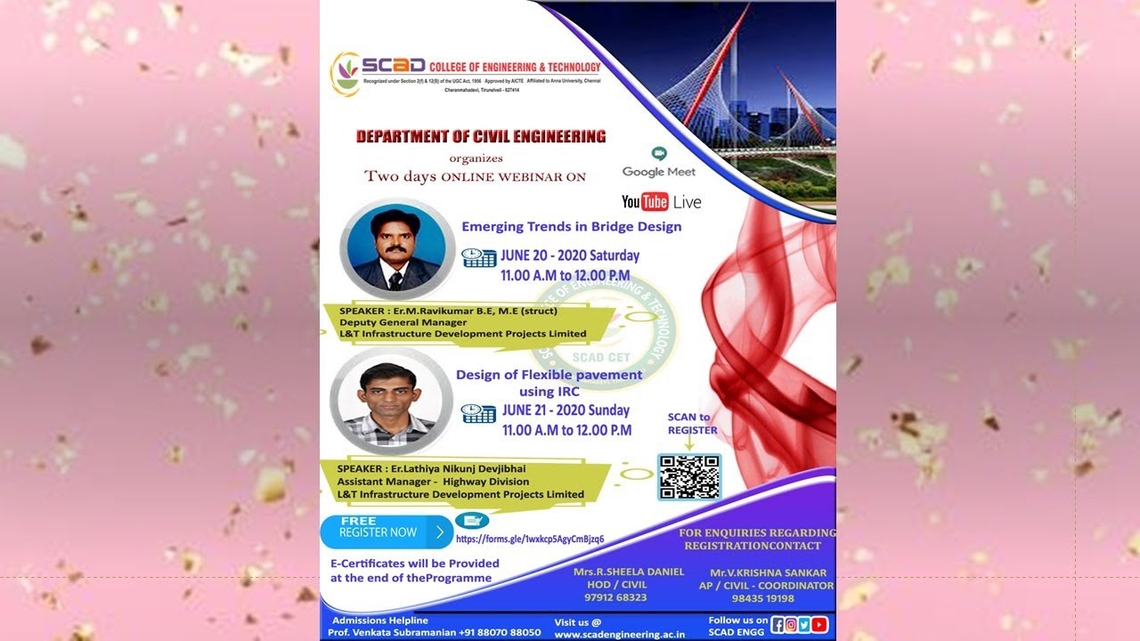 Online webinar on 