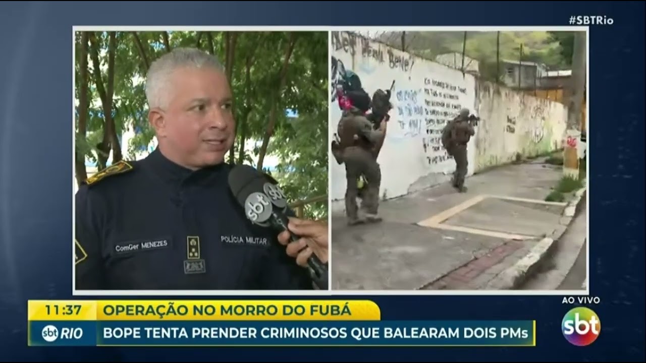 Secretário da Polícia Militar do Rio manda recado para traficantes e outros criminosos. 