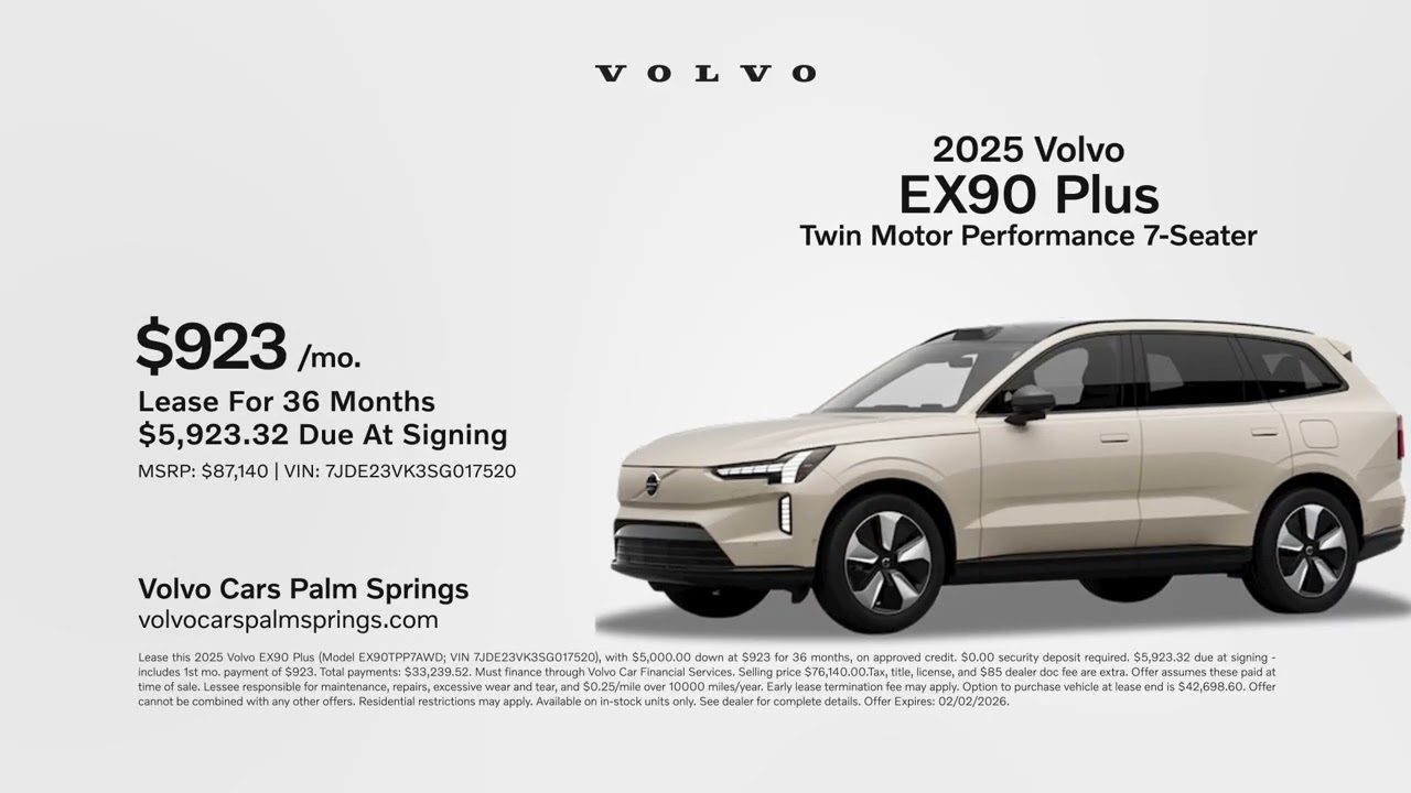 Volvo EX90 01/13/2026 6755622