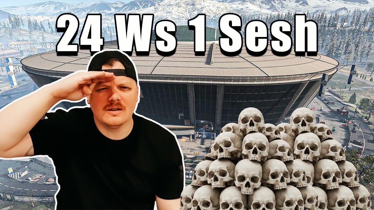 24 Wins in One Session IN A ROW on Warzone!