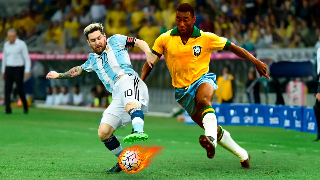 Messi vs Pelé  - Quem é o melhor?