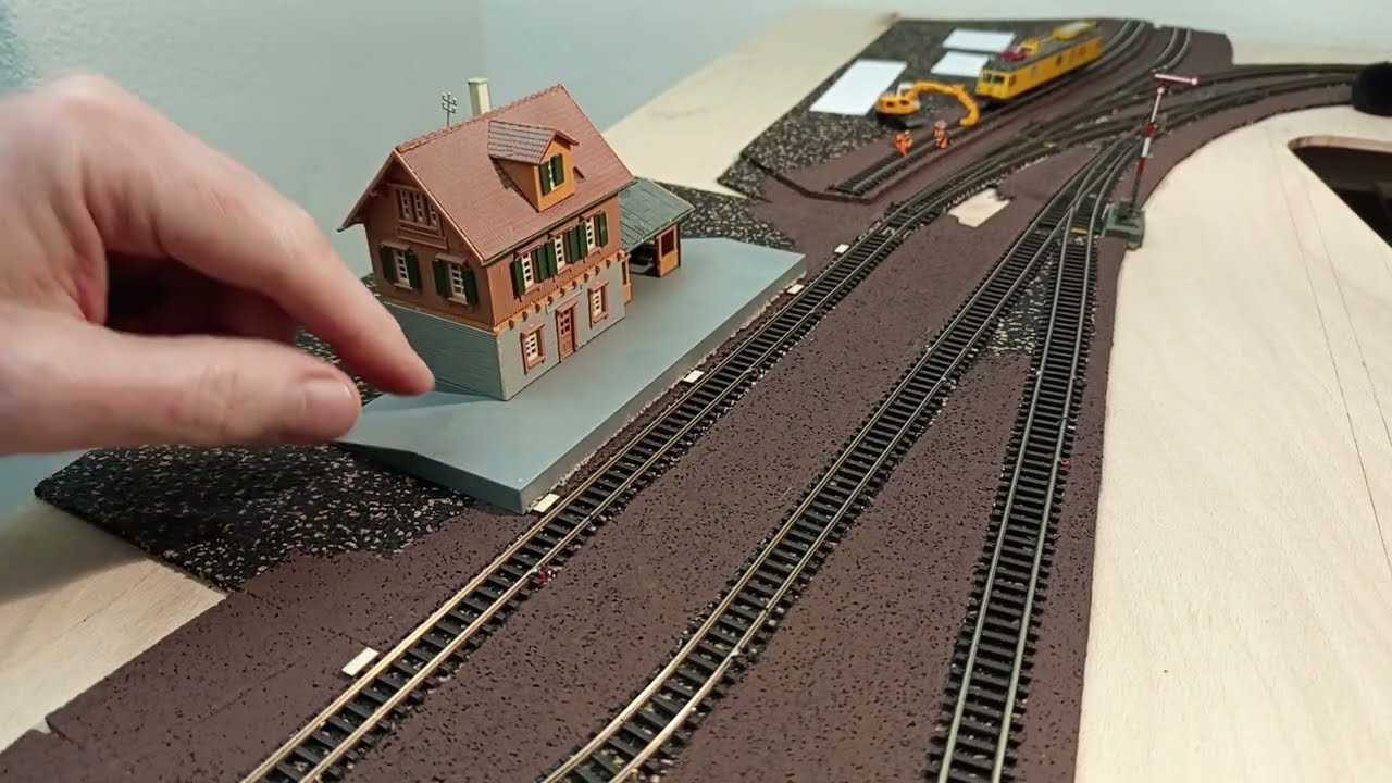 Teil 15 - Bauarbeiten am oberen Bahnhof gehen weiter...