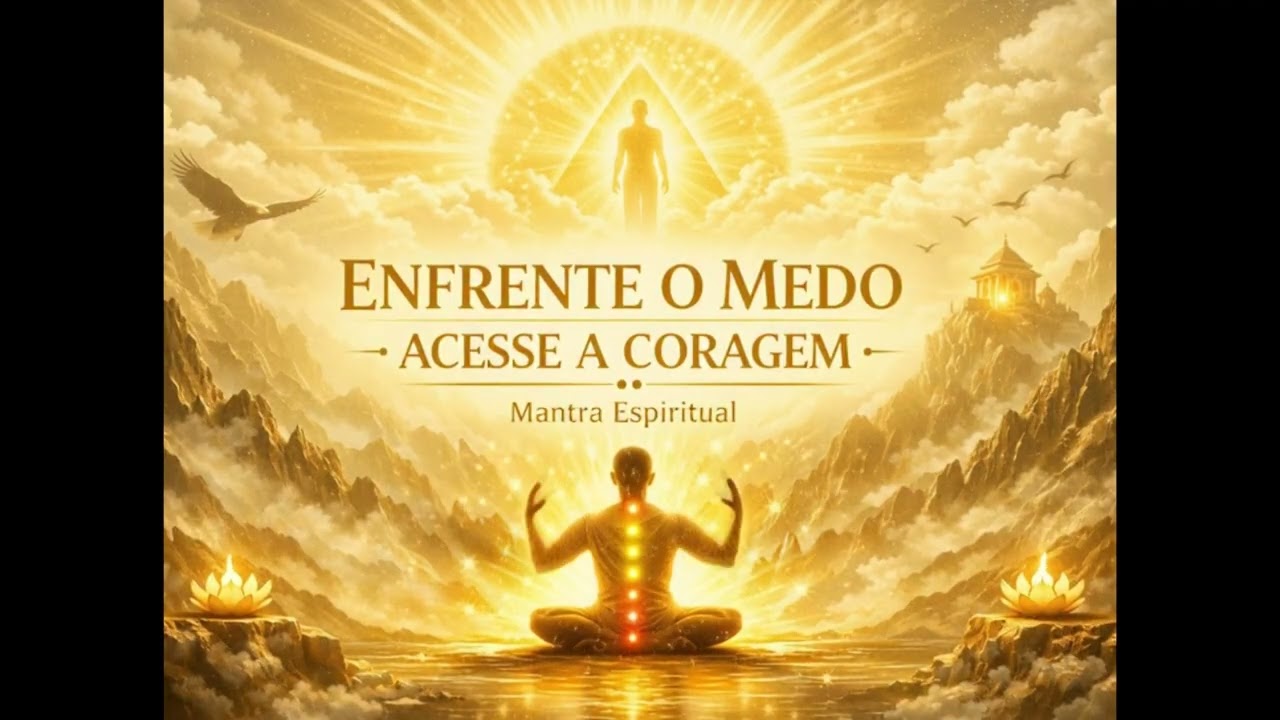 enfrente o medo • desperte sua coragem divina 🌿 mantra espiritual de cura ☀️ | Mantra