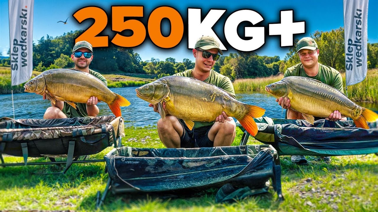 POJECHALIŚMY NA WIELKIE KARPIE *250KG* - Uroczysko Karpiowe 2024