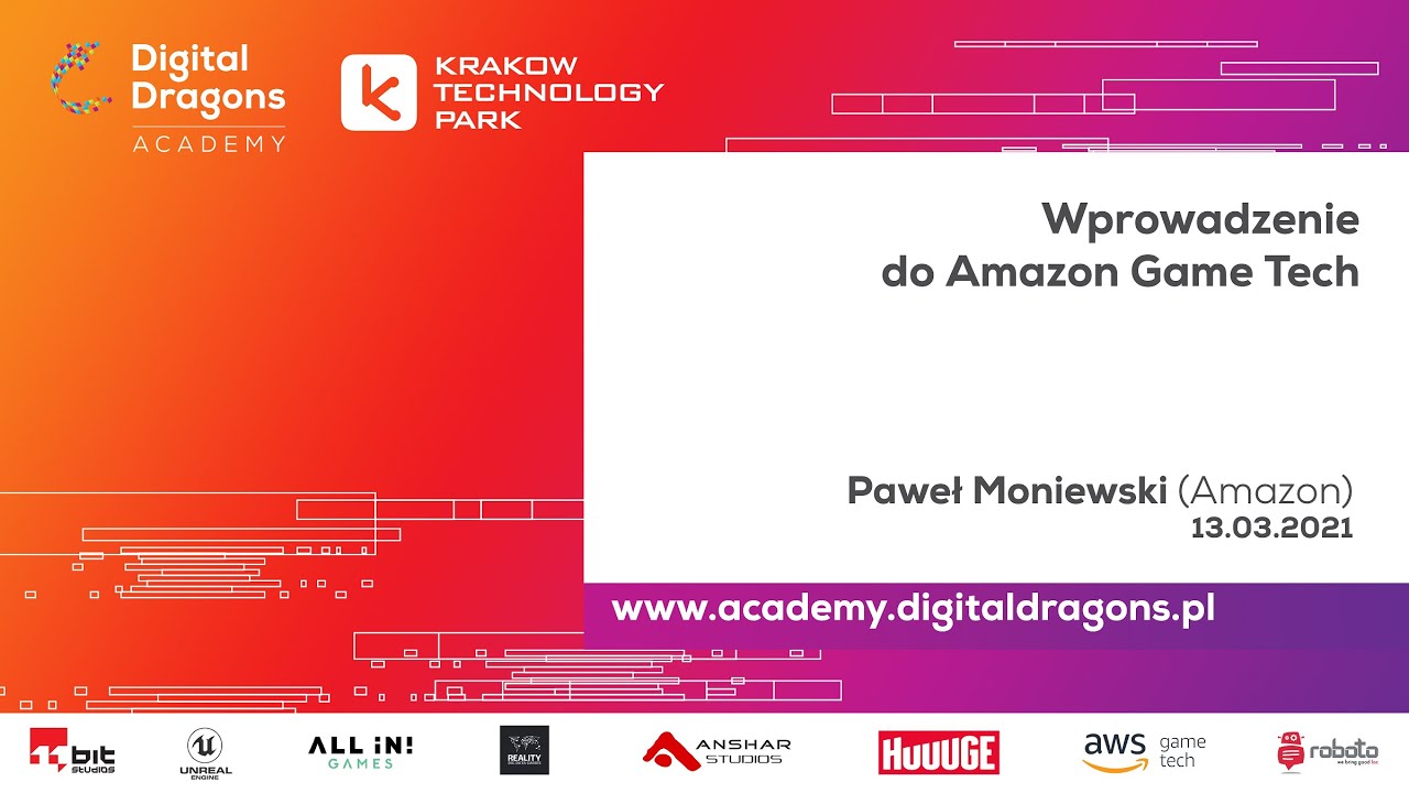 Paweł Moniewski (Amazon) Wprowadzenie do Amazon Game Tech