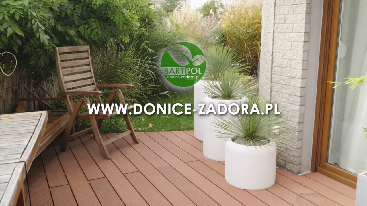 Donice ZADORA na taras, do domu i do biura (16:9)