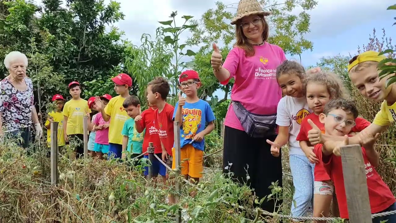 IL POMODORINO DEL VESUVIO! Settimana di Cultura e tradizioni contadine. Campo Estivo'23