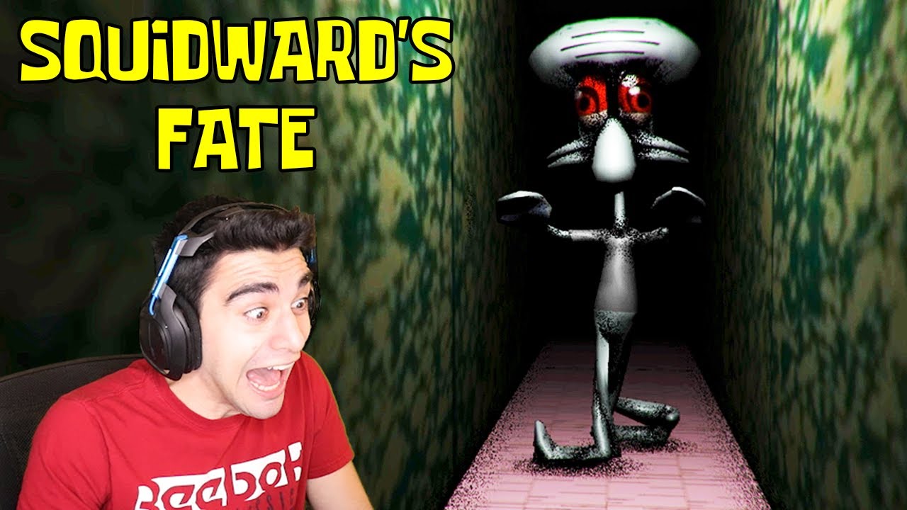 ЭТО САМАЯ ЖУТКАЯ ИГРА УЖАСОВ ПРО ГУБКУ БОБА ВСЕХ ВРЕМЕН! - Судьба Сквидварда (Концовка)