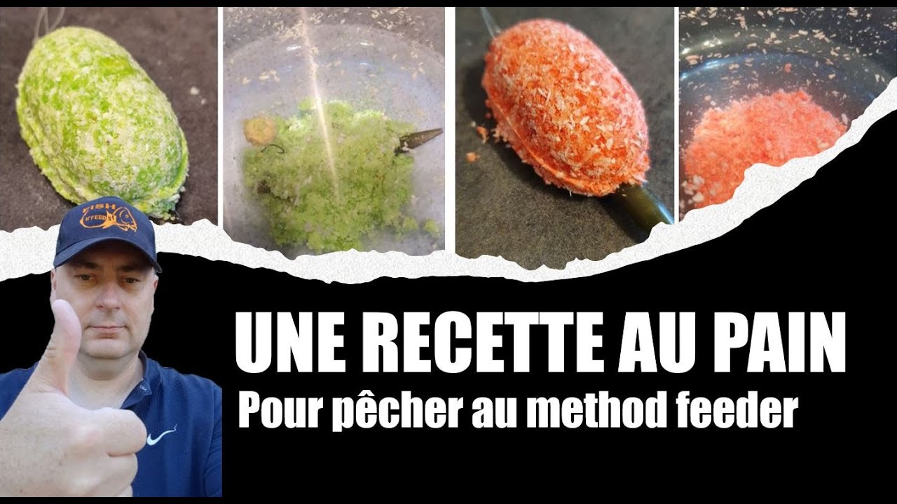 🎥🎞Recette: une amorce au pain, pour pêcher au feeder dans  des eaux refroidies possible ? ou Pas ?🤟💪