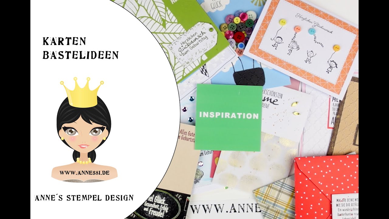 Ganz viele Beispiele f&uuml;r Karten mit Annes Stempel-Design Stempeln - deutsch