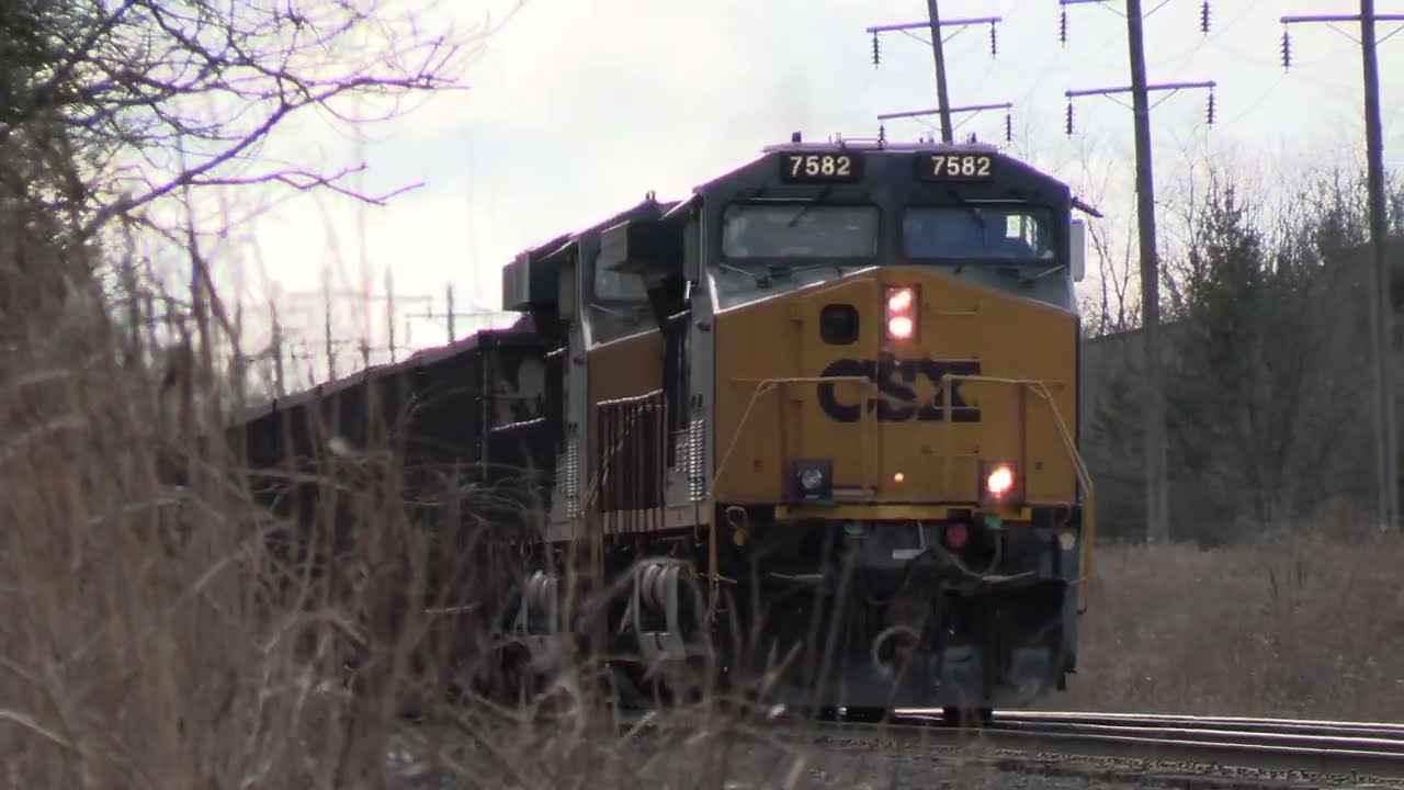 [4K] CSX Trains on the NS Harrisburg Line
