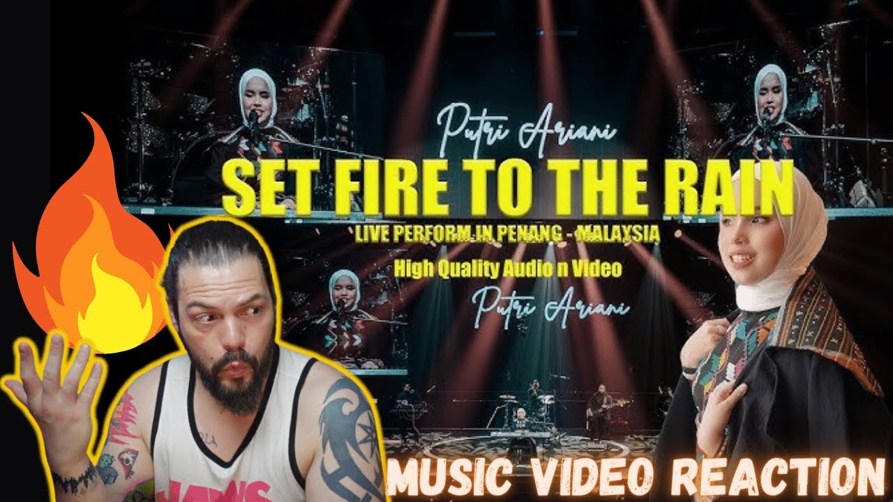 Putri Ariani - Set Fire To The Rain (Adele Cover) - First Time Reaction