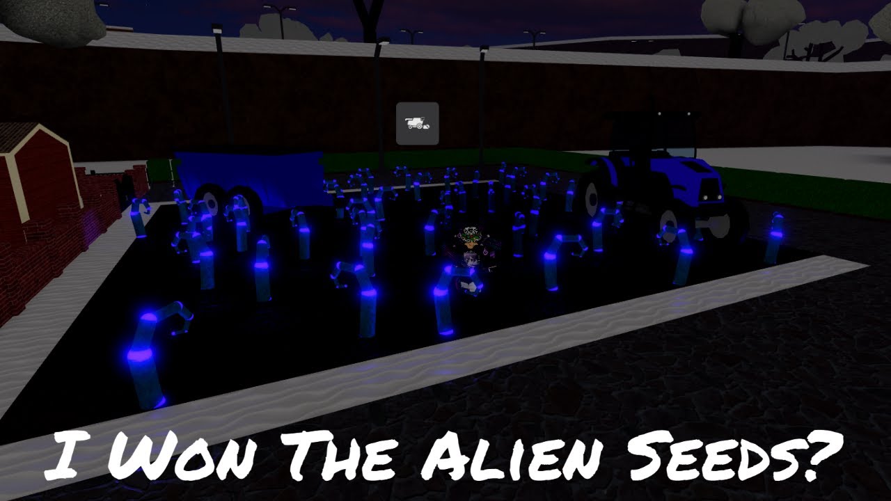 I Won The Alien Seeds? | Farming And Friends | Roblox