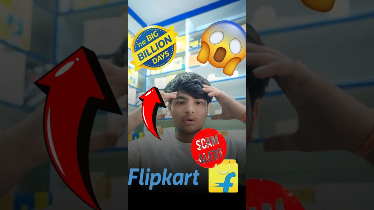Flipkart Big Billion Day 2025 iPhone 16 Pro Scam 😂 #shorts #flipkart #bigbillionday #iphone16