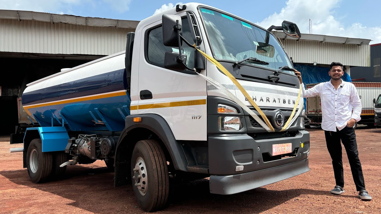 Bharat Benz 1117 AC tanker 2024