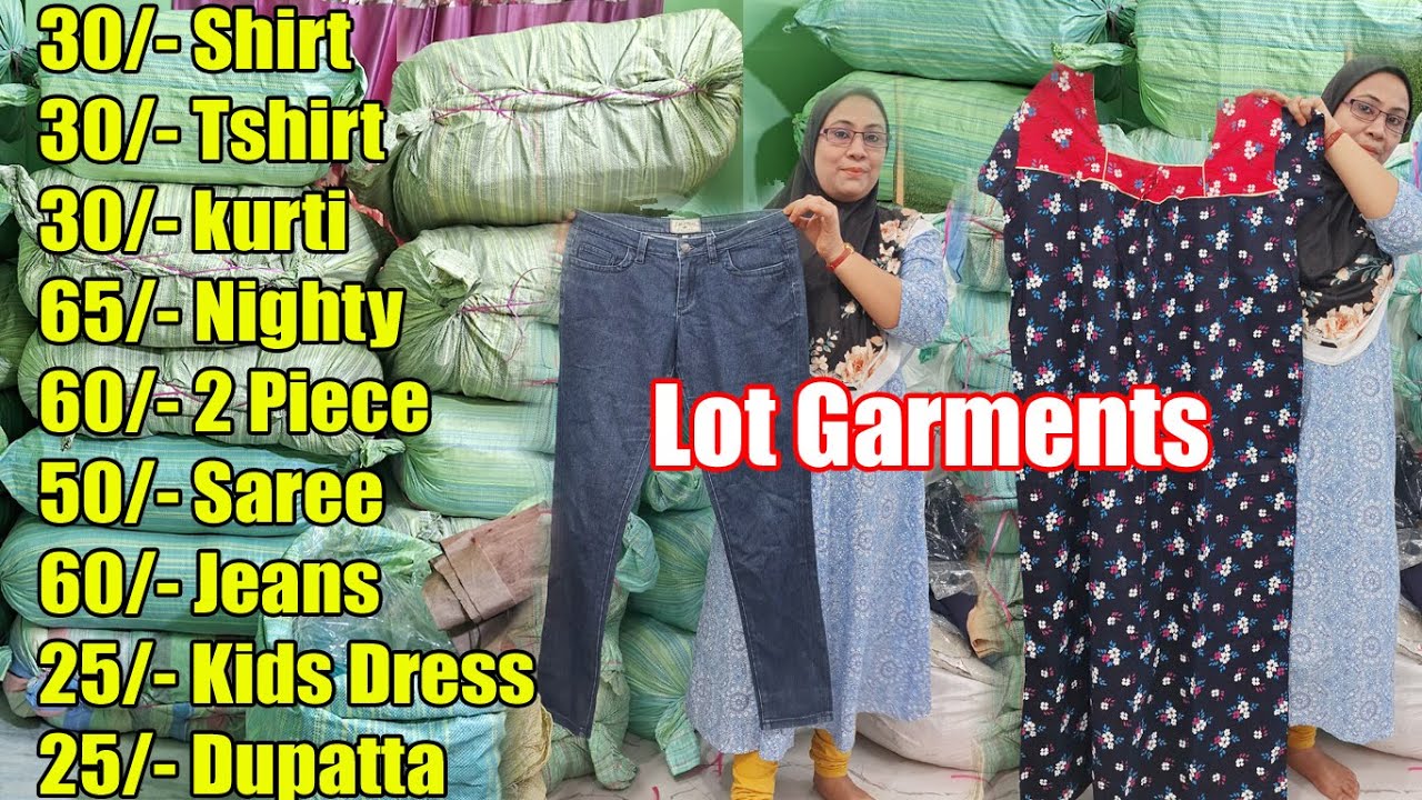25/- Lot Dress, 30/- Lot Shirt Tshirt, 30/- Lot Kurti, Lot Tops, 50/- Lot Nighty Saree, Kids Dress