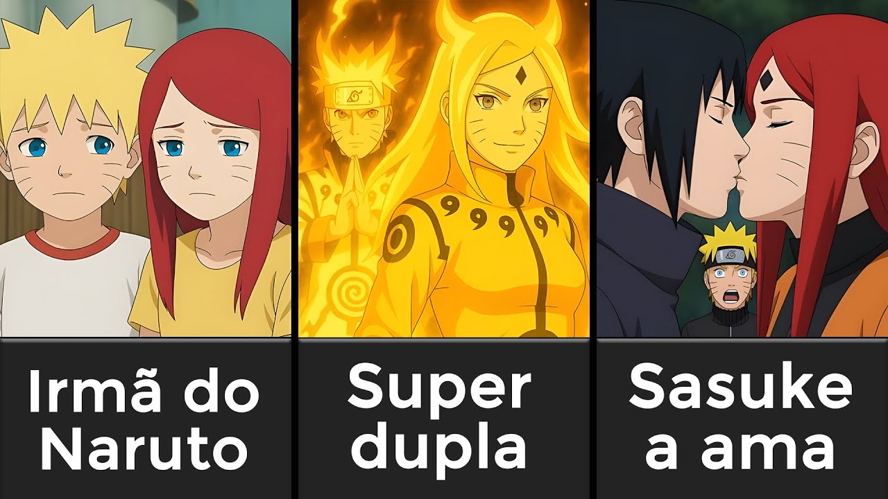 E se o Naruto tivesse uma irmã gêmea?
