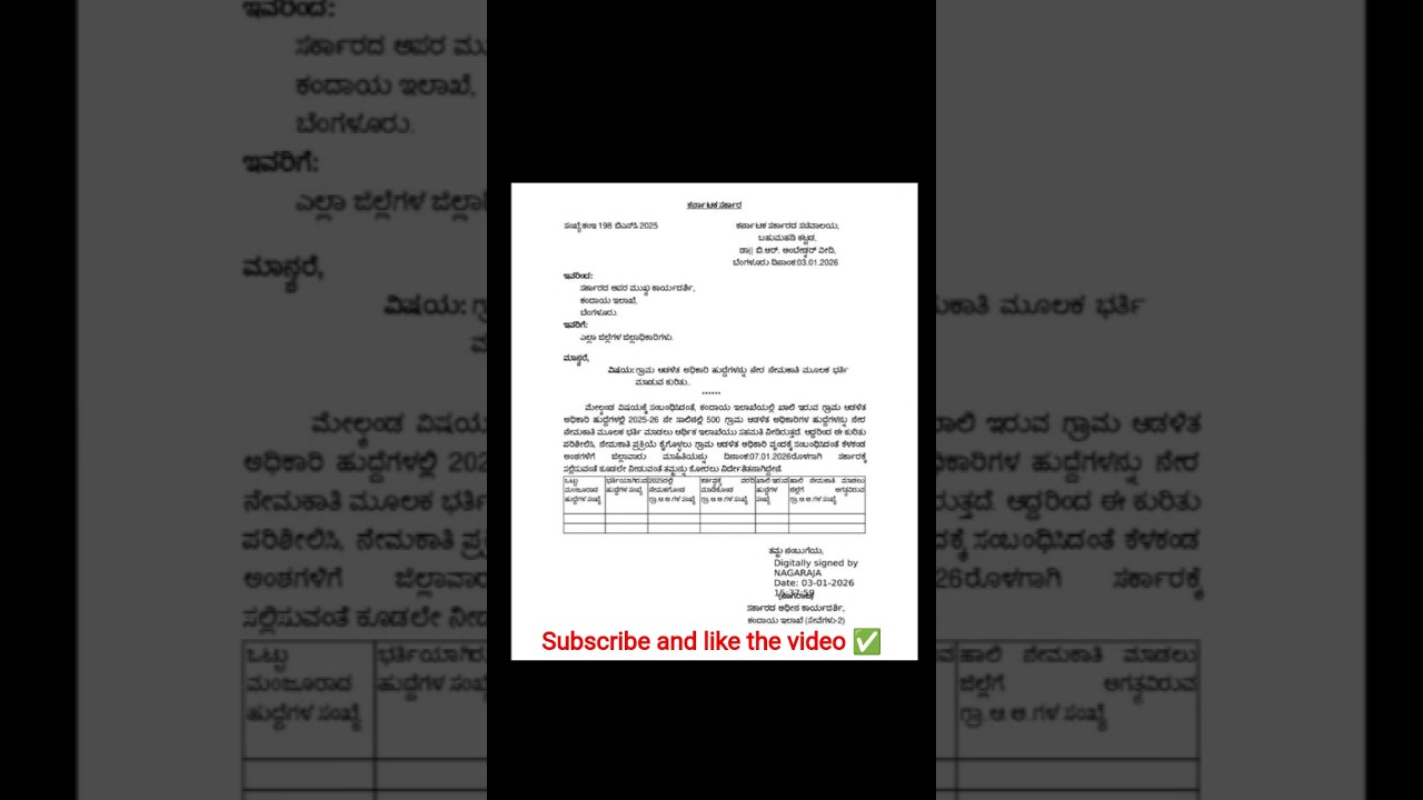 VAO Notification Update 🚨| Village Account OFFICER Exam Updates | 500 Posts📚🎯|