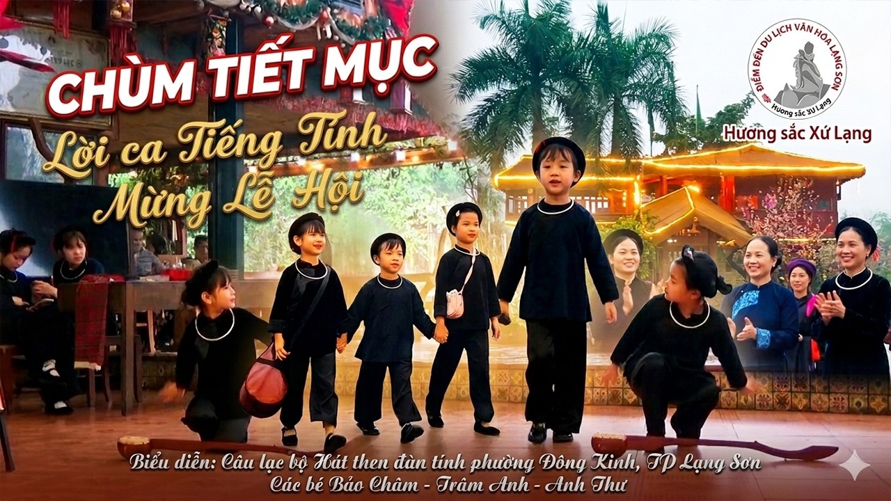 Thiếu nhi Đông Kinh hát Then đàn tính – Lạng Sơn với chùm tiết mục   Tiên Cảnh   Hát Giữ Mây Trời Xứ