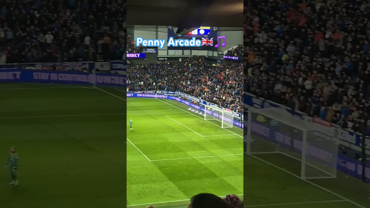 Penny Arcade - Old Firm 02/01/2025 Rangers 3-0 - Ibrox Stadium #rangers #rangersfc #scotland