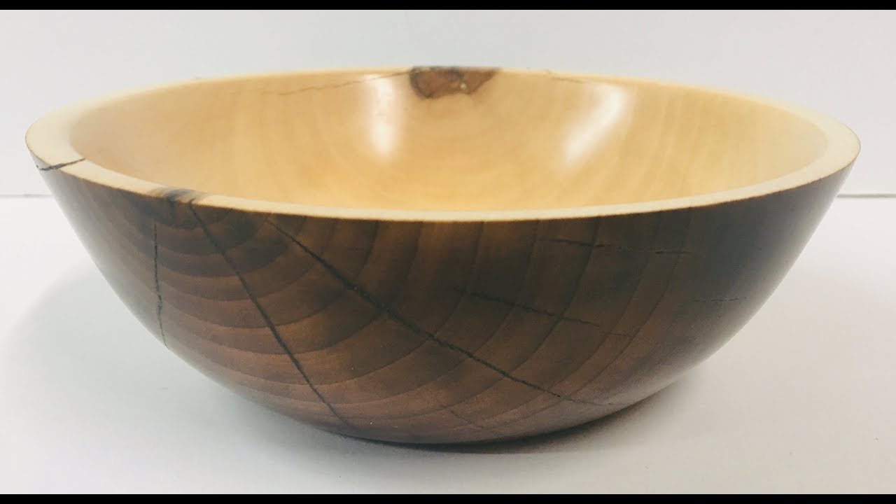 Woodturners Journal: Burnt Wood Bowl Made from Scrap