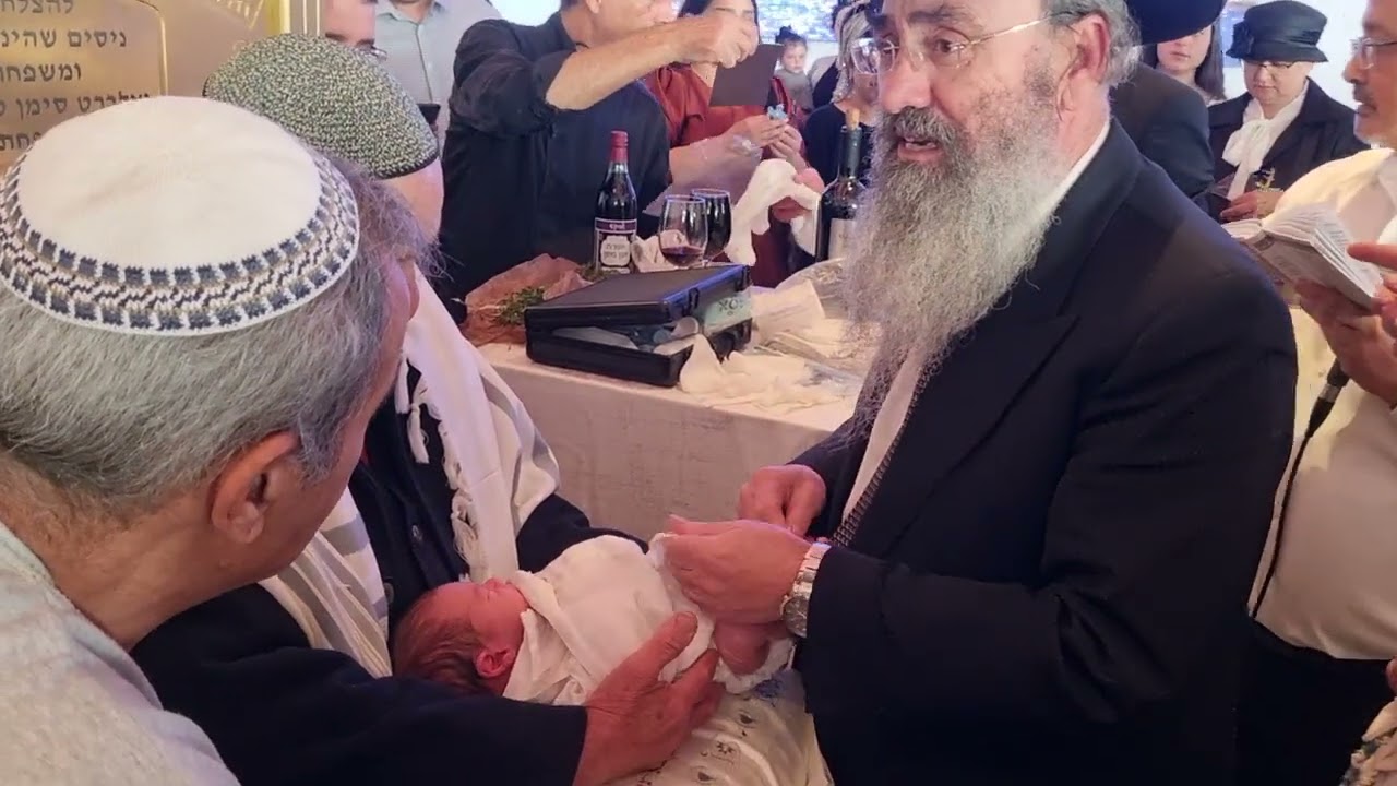ברית מילה של לביא אליהו פיניש באולמי בלו קאסל.אשדוד. 09/01/2024