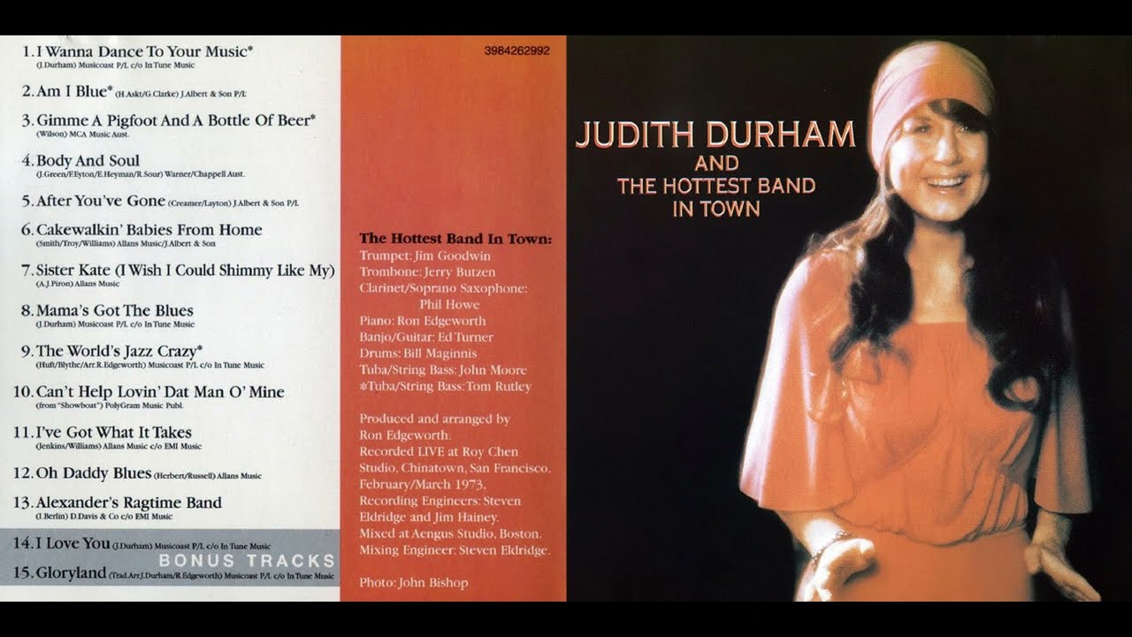 Alexander's Ragtime Band / Judith Durham And The Hottest Band In Town (1973) [13/13]