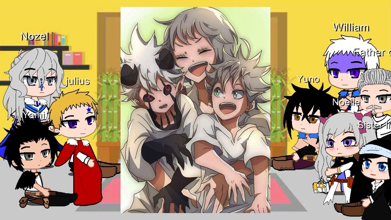 Black Clover Characters React to Asta